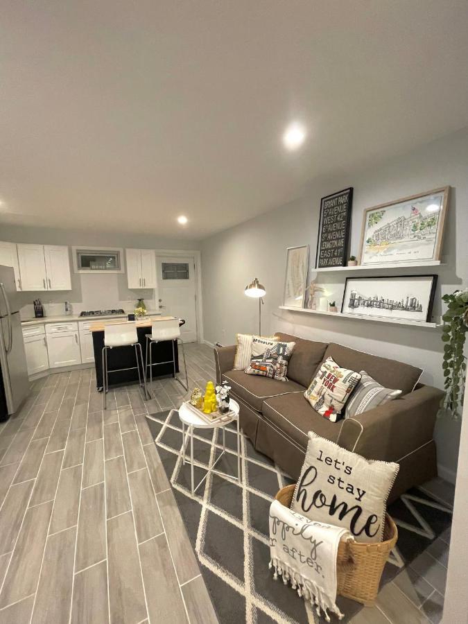 Modern Apartment With Parking & Quick Ride To Manhattan 뉴욕 외부 사진