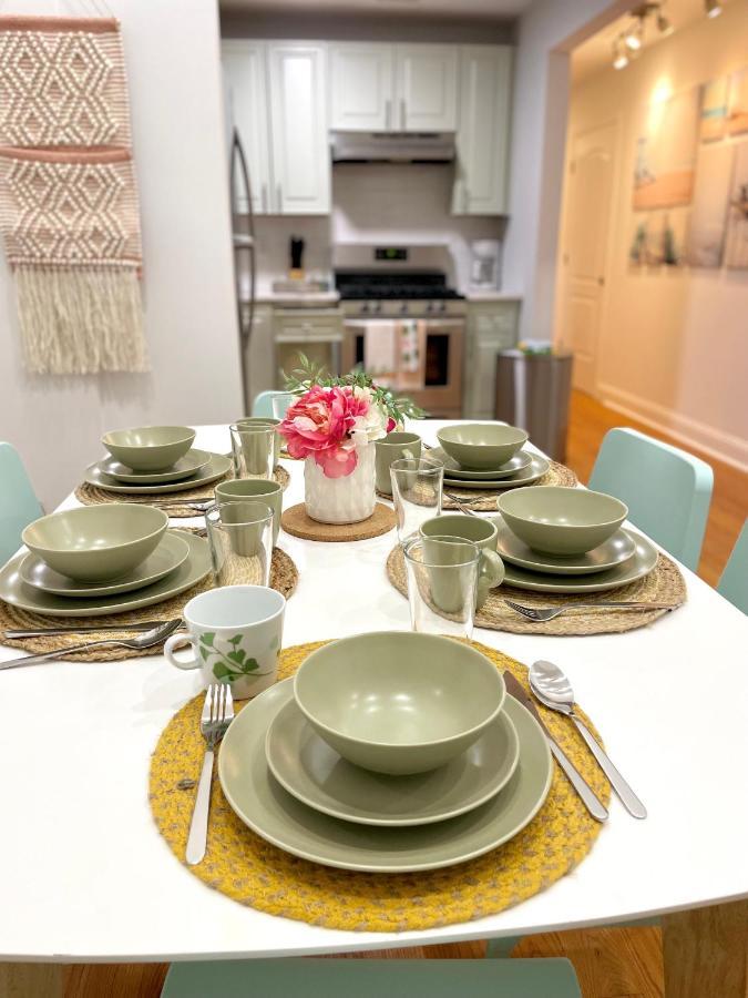 Modern Apartment With Parking & Quick Ride To Manhattan 뉴욕 외부 사진
