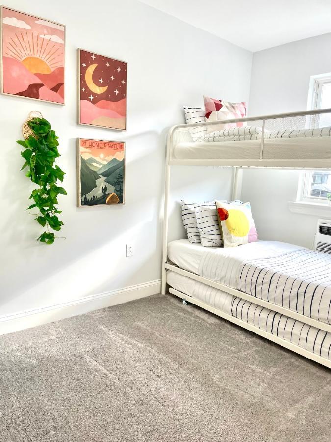 Modern Apartment With Parking & Quick Ride To Manhattan 뉴욕 외부 사진