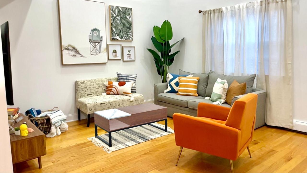 Modern Apartment With Parking & Quick Ride To Manhattan 뉴욕 외부 사진